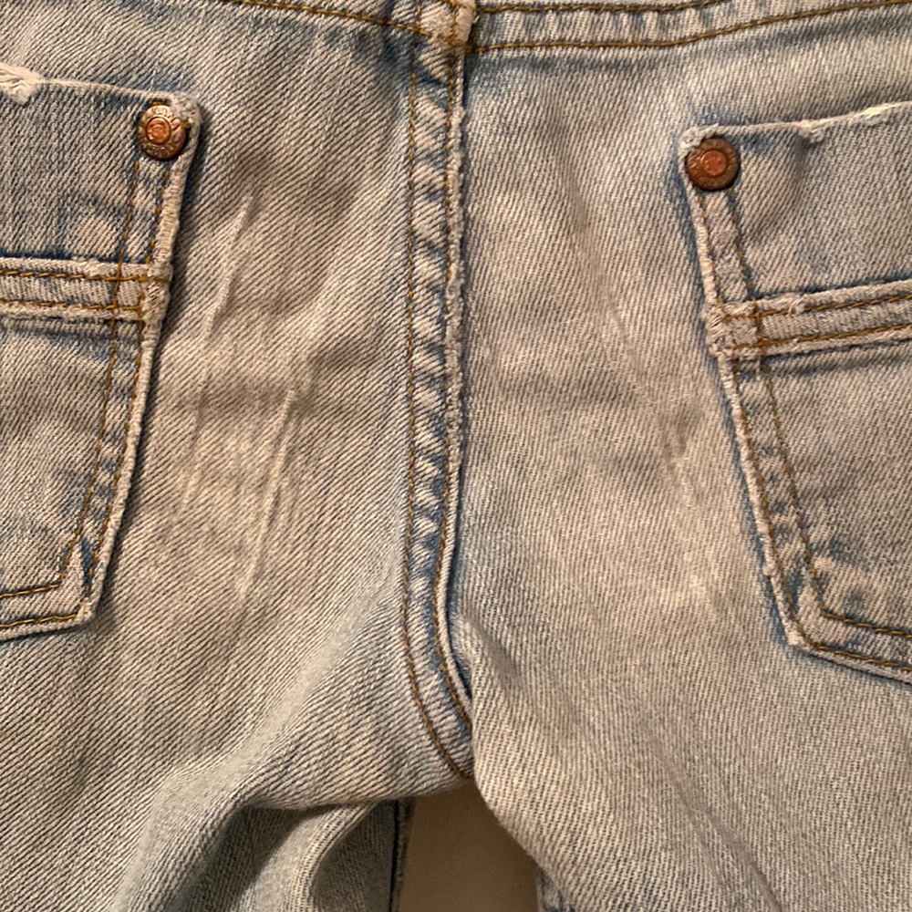 Gently Worn Women’s Size 4 Distressed Banana Republic Denim Jeans - Picture 11 of 15